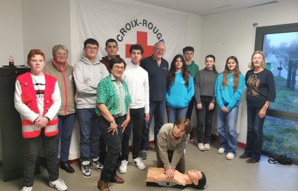 Formation aux Premiers Secours à la CROIX ROUGE !